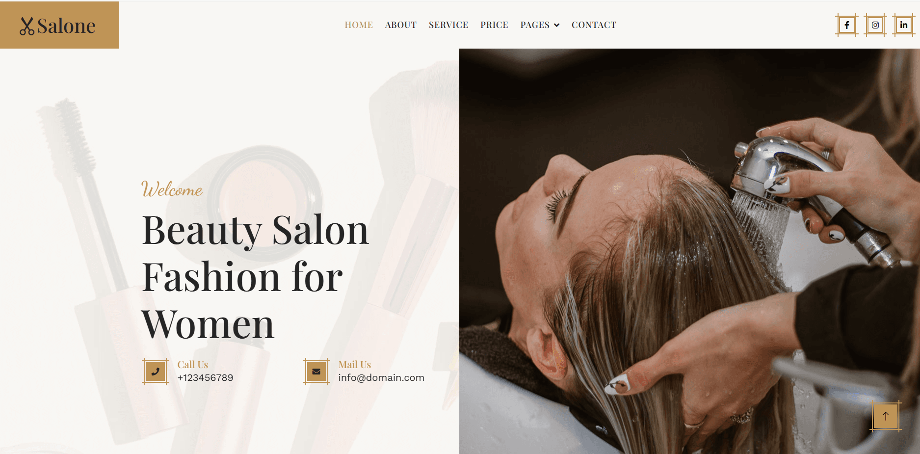 Spa and Wellness Template template preview